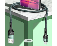USAMS Kabel pleciony U55 2A micro USB zielony 1m - 1569104 - zdjęcie 7